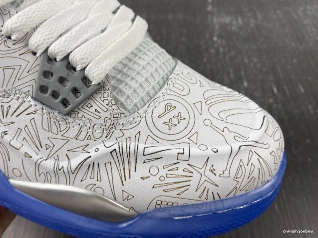 705333-105 Jordan Anniversary 4 Retro 30th Laser 0808